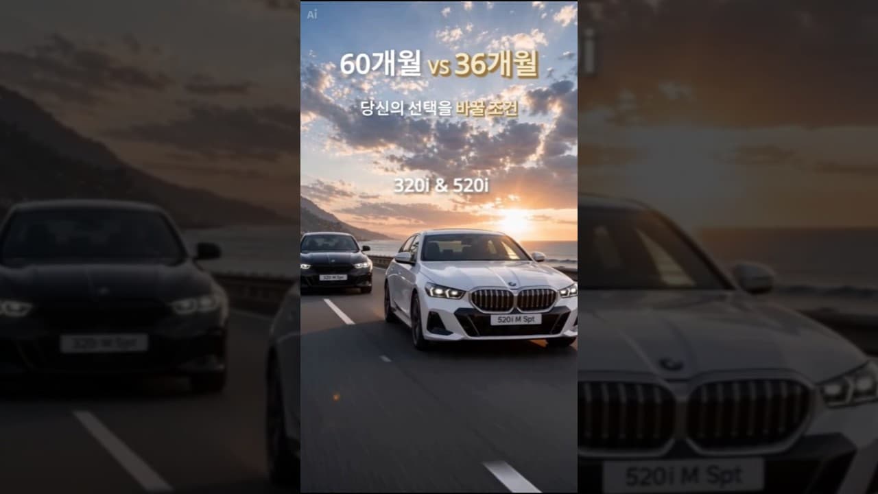 BMW 5시리즈 금융 조건 설계